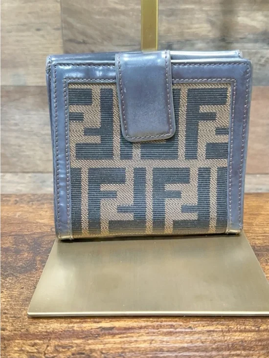 Fendi zucca canvas bundle of bag and wallet - Picture 9 of 16